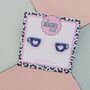 Purple Winter Mug Christmas Studs, thumbnail 3 of 5