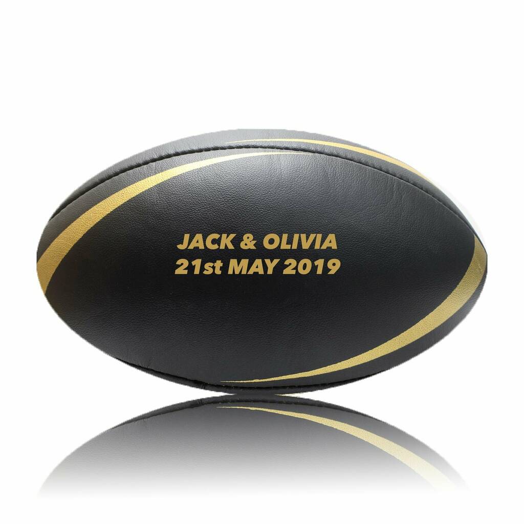 Personalised Rugby Ball By We Print Balls