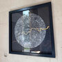 London Map Print: Gold Leaf Circular Screen Print, thumbnail 3 of 6