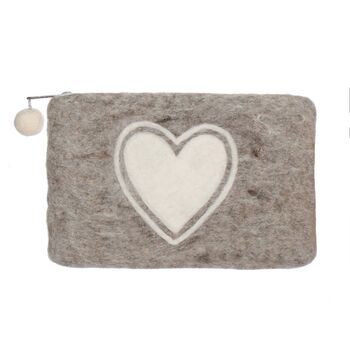 Personalised Fair Trade Heart Make Up Bag, 2 of 7