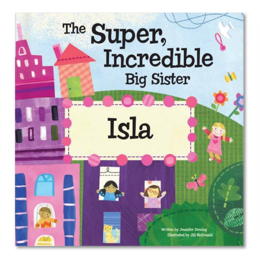 Personalised Children's Book, Incredible Big Sister, 1 of 11