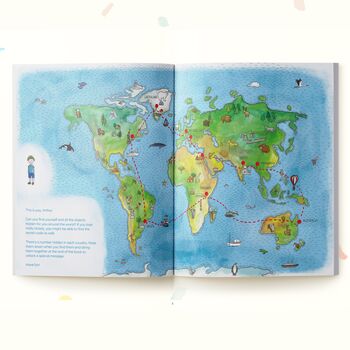 Personalised Kid's Book ‘My Search And Find World Trip’, 6 of 9