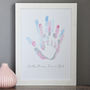 Personalised Family Handprint Print, thumbnail 1 of 4