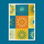 Pack Of Five Sunshine Greetings Cards, thumbnail 2 of 6