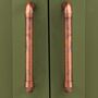 Copper U Pull Handle Aged, thumbnail 1 of 6