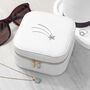 Shooting Star White Square Jewellery Case, thumbnail 2 of 10