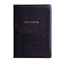 Personalised Hand Bound Leather Wine Cellar Book, thumbnail 4 of 5