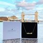 London Skyline Necklace Rose Or Gold Plated 925 Silver, thumbnail 7 of 9