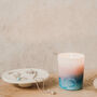 Hand Painted Votive Candle | Bergamot Tea + Jasmine, thumbnail 3 of 6