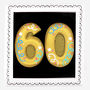 Hand Iced 60th Birthday Letterbox Biscuits, thumbnail 1 of 3