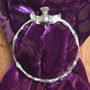 Thistle Pewter Scarf Ring Gifts For Her, thumbnail 1 of 8