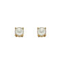 Mini 9ct Gold June Birthstone Stud Earrings, thumbnail 3 of 7