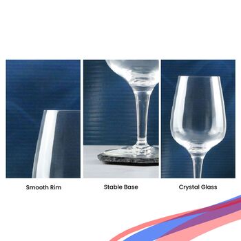Personalised Crystal Thank You Wine Glass, 7 of 9