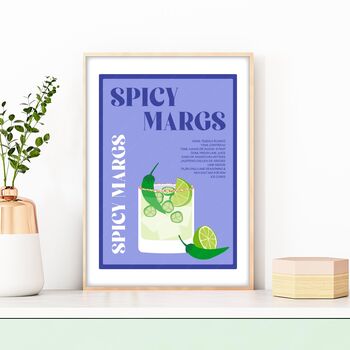 Spicy Margs Cocktail Print, 10 of 10