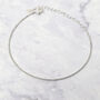 Silver Everyday Minimalist Box Chain Bracelet, thumbnail 1 of 4