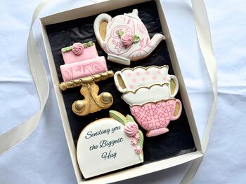 Personalised Get Well Soon And Thinking Of You Biscuit Gift Box, 3 of 8