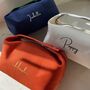 Personalised Top Handle Cosmetic Toiletry Bag, thumbnail 8 of 12