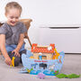 Personalised Sea Blue Noah’s Ark Puzzle Toy, thumbnail 2 of 3