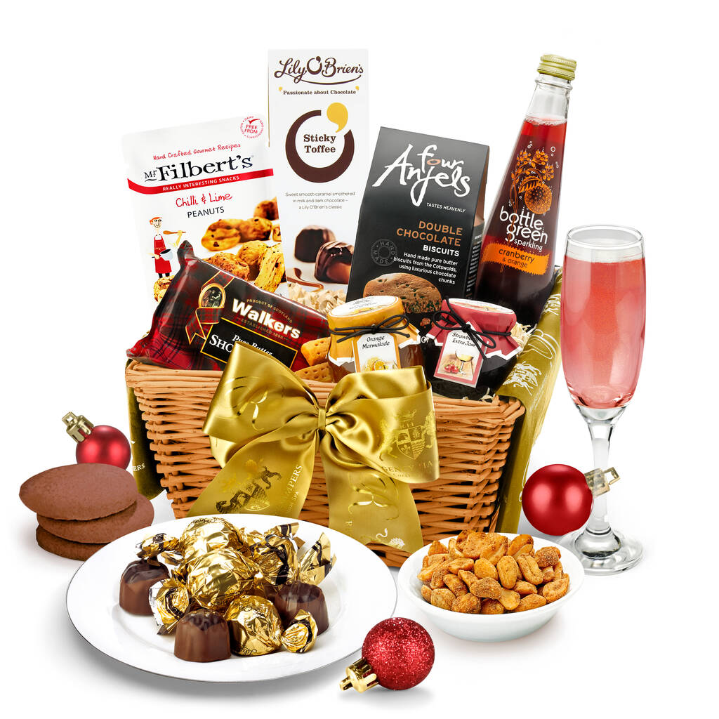 Festive Cheer Alcohol Free Christmas Food Hamper By Regency Hampers