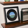 Father's Day Framed Vinyl Record Song, thumbnail 1 of 12