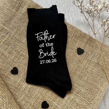 Father Of The Bride Favourite Walk Socks, 2 of 4