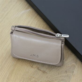 Personalised Leather Coin Purse For Mum, 5 of 10