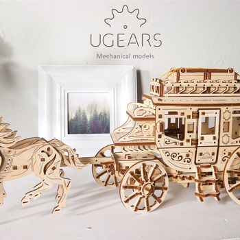 Stagecoach Build Your Own Working Model By U Gears, 2 of 12