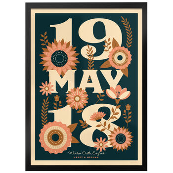 Personalised Special Date Print, 4 of 8