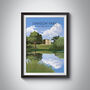 Danson Park London Travel Poster Art Print, thumbnail 1 of 8