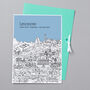 Personalised Leicester Print, thumbnail 10 of 11