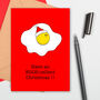 Large Size Funny Egg Christmas Card, thumbnail 1 of 2