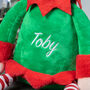 Personalised Elf Soft Toy, thumbnail 2 of 5