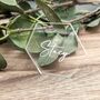 Custom Hexagonal Acrylic Place Cards 5pcs, thumbnail 2 of 6