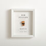 Personalised New Baby First Toast Cork Frame, thumbnail 1 of 3