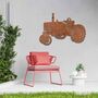Rusted Metal Tractor Wall Decor Gift For Fathers Day, thumbnail 8 of 10