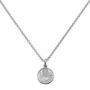 Sterling Silver Mini St Christopher Necklace, thumbnail 3 of 5