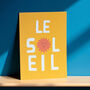 Le Soleil French Sunshine A5 Wall Print, thumbnail 1 of 2