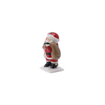 Ceramic Father Christmas Charm With Gift Box, 4 of 5