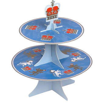 Union Jack Reversible Party Cake Stand, 8 of 9