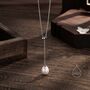 Natural Pearl Lariat Pendant Necklace, thumbnail 2 of 10