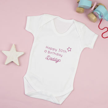 Special Message Personalised Babygrow, 2 of 3