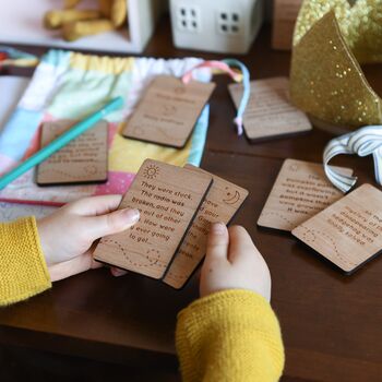 Personalised Bedtime Story Idea Cards For Daddy And Me, 9 of 12