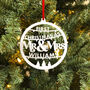 First Christmas As Mr And Mrs Tree Decoration, thumbnail 1 of 5