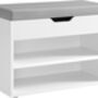 Padded Storage Bench With Three Compartments, thumbnail 8 of 8