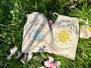 Personalised Granny Or Mummy Foraging Bag, 3 of 4
