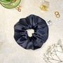 Three Pack Mixed Satin Scrunchie And Headband Set, thumbnail 10 of 12