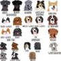 Personalised Funny Dog Mum Or Dog Dad T Shirt, thumbnail 9 of 10