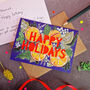 Happy Holidays Orangery Papercut Christmas Card, thumbnail 6 of 7