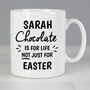 Personalised Chocolate Is For Life Mug, thumbnail 1 of 3