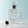 Personalised Platinum Necked Whisky Decanter, thumbnail 5 of 9
